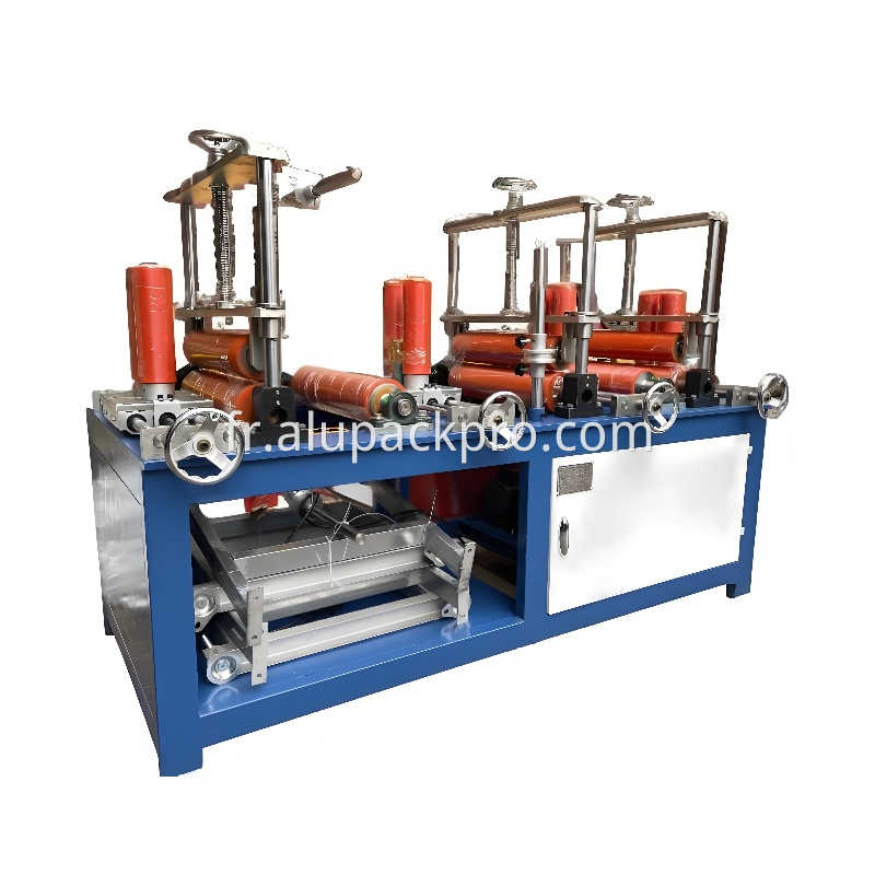 aluminum film sticking machine